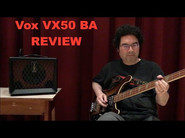 Vox VX50 BA review - YouTube