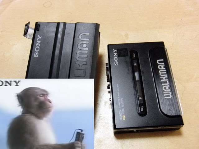 SONY 猿のCMのカセットウォークマン WM-501 更新版（紹介編） - YouTube