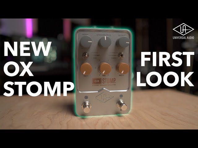 New UAFX OX Stomp Pedal! first look! - YouTube