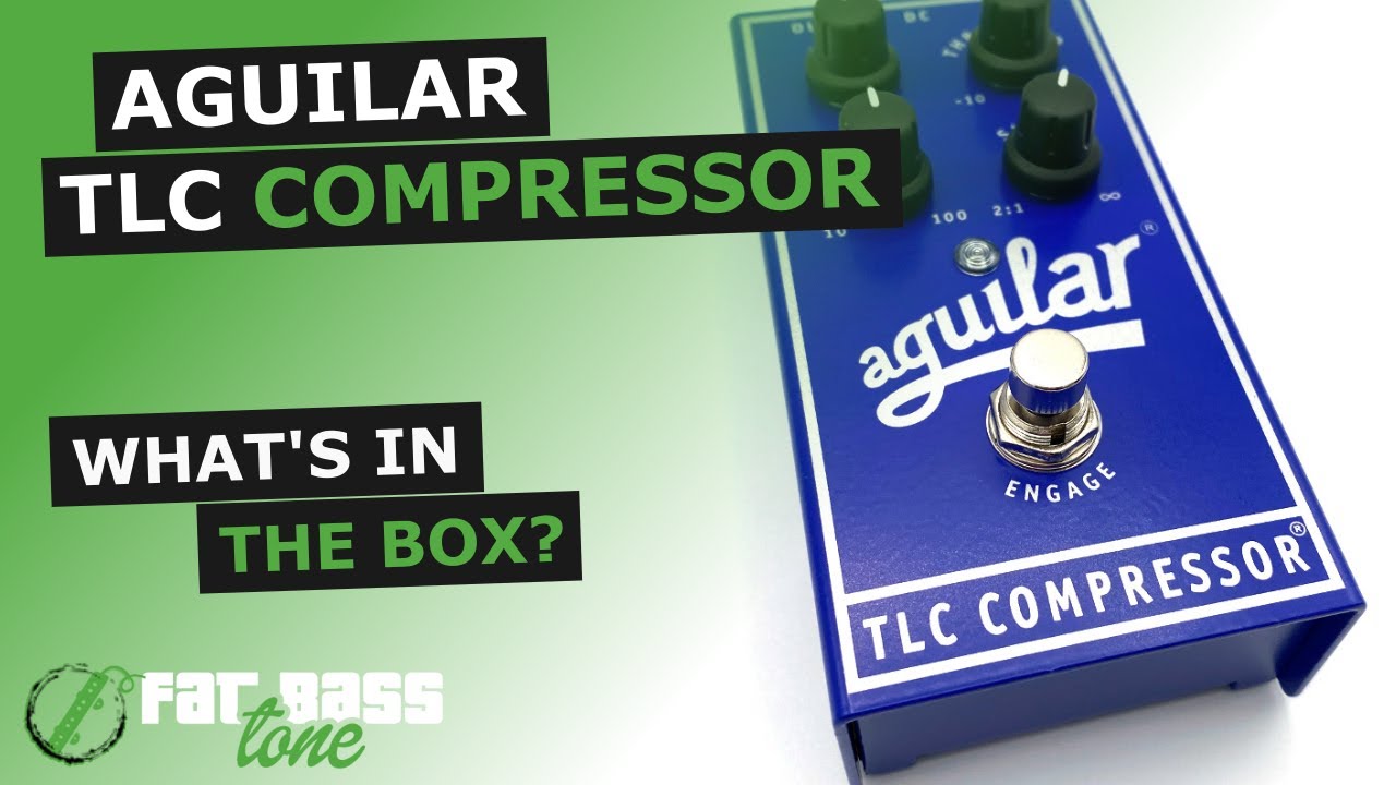 Aguilar TLC Compressor Bass Pedal: What's In The Box (A Close-Up