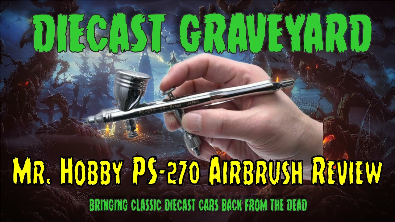 Mr Hobby PS 270 Airbrush Review - YouTube