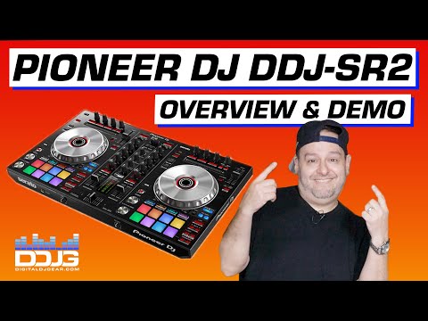 Pioneer DJ DDJ-SR2 2-deck Serato DJ Pro Controller Overview and