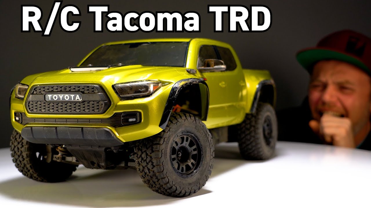 2021 Toyota Tacoma TRD 4X4 R/C Truck from Kyosho - YouTube