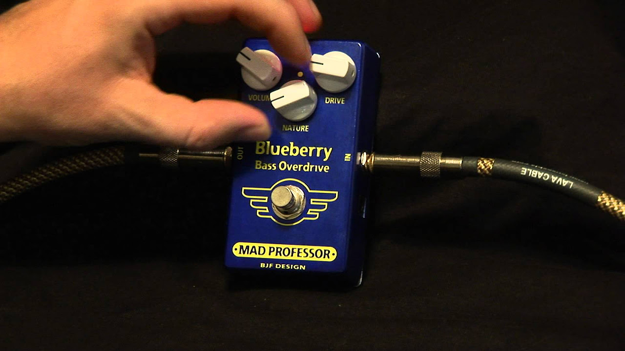 Cult Pedals - Lux Bass Overdrive Loud Demo - YouTube