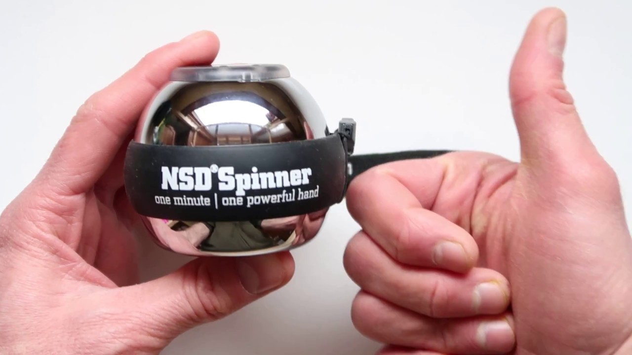NSD Power Gyroscopic 10,000 RPM Powerball Handworkout - YouTube