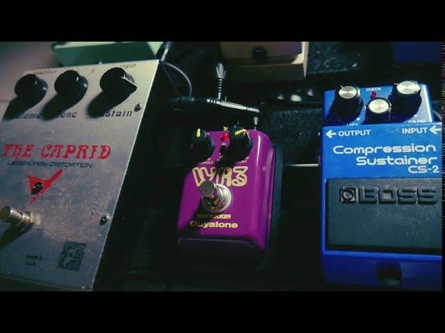 Guyatone WR 3 Wha Rocker 3 demo serial number - 001 - YouTube