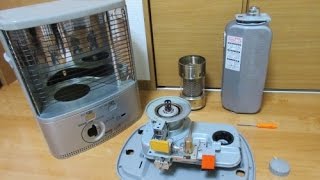 コロナ石油ストーブ分解 SX-2412Y - YouTube