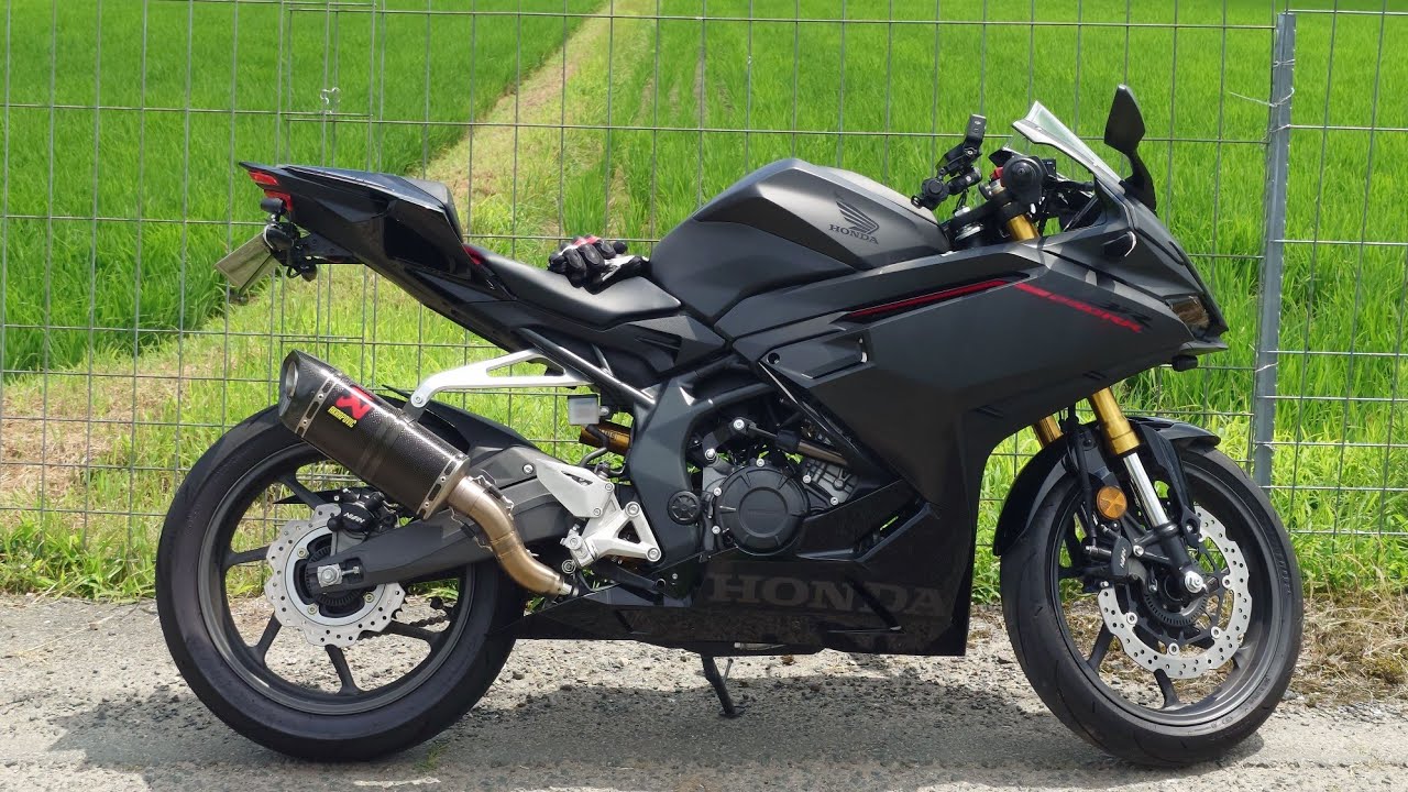 CBR250RR 2023年式 アクラポビッチ エキゾースト音 (JMCA対応) - YouTube