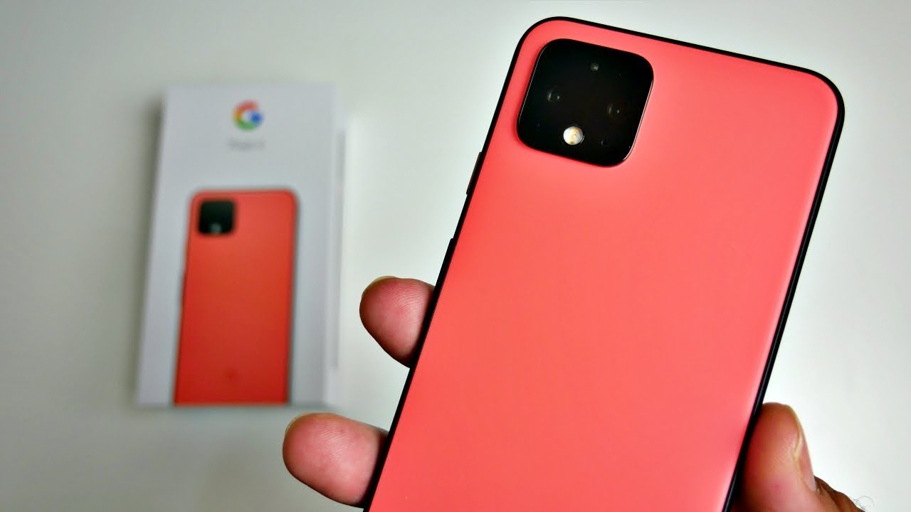 Google Pixel 4 - Oh So Orange - Quick Unboxing / Overview / Camera