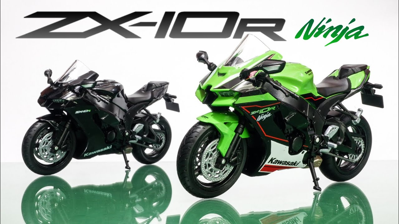 Kawasaki Ninja ZX-10R 2021 [Welly 1/12 Scale] Diecast Unboxing