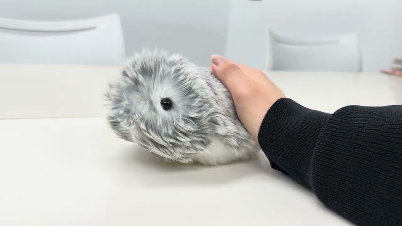 AIペットロボット“Moflin(モフリン)”の鳴き声と動く様子【BIC WAVE