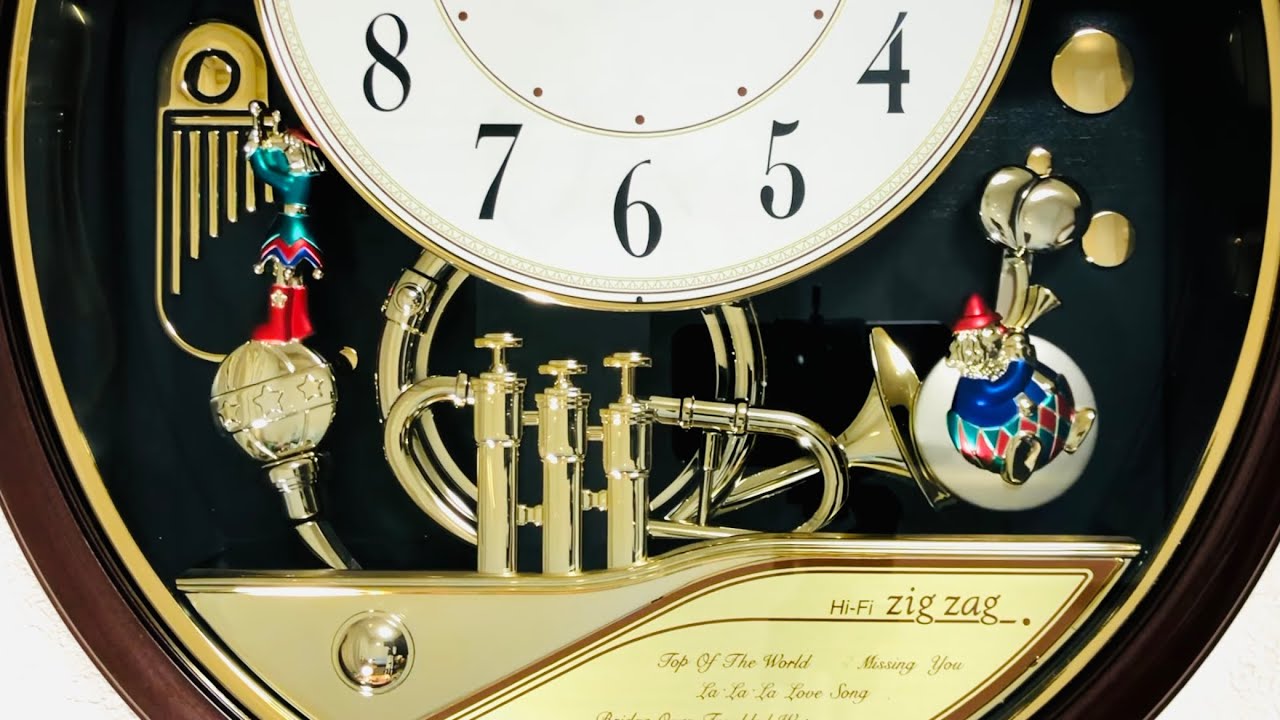 SEIKO zigzag AM616B 掛け時計 PART1 - YouTube