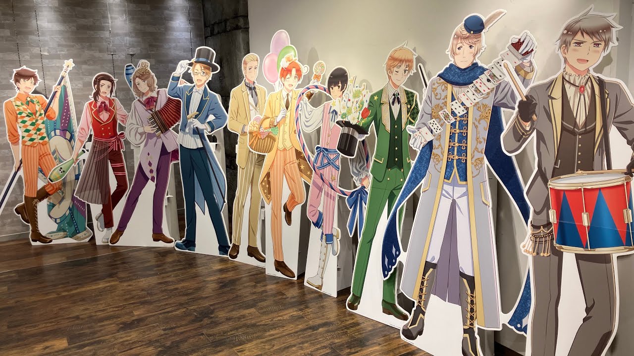 ヘタリア World☆Stars」POP UP SHOP テーマ：サーカス フォトスポット