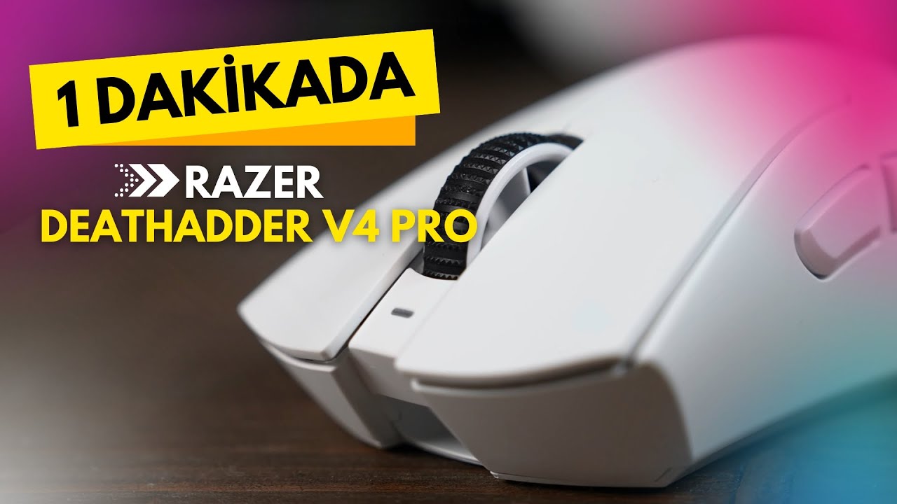 Razer Deathadder V4 Pro in 1 Minute - YouTube