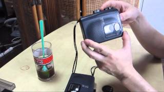 ヤフオクで買ったジャンクな兄弟、SONYのTCM-39を2台修理したぞ - YouTube