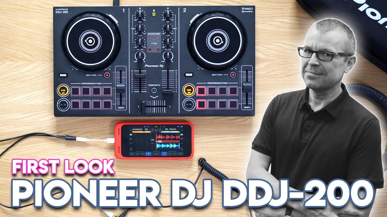 Pioneer DJ DDJ-200 First Look - DJ with Spotify and Beatport Link