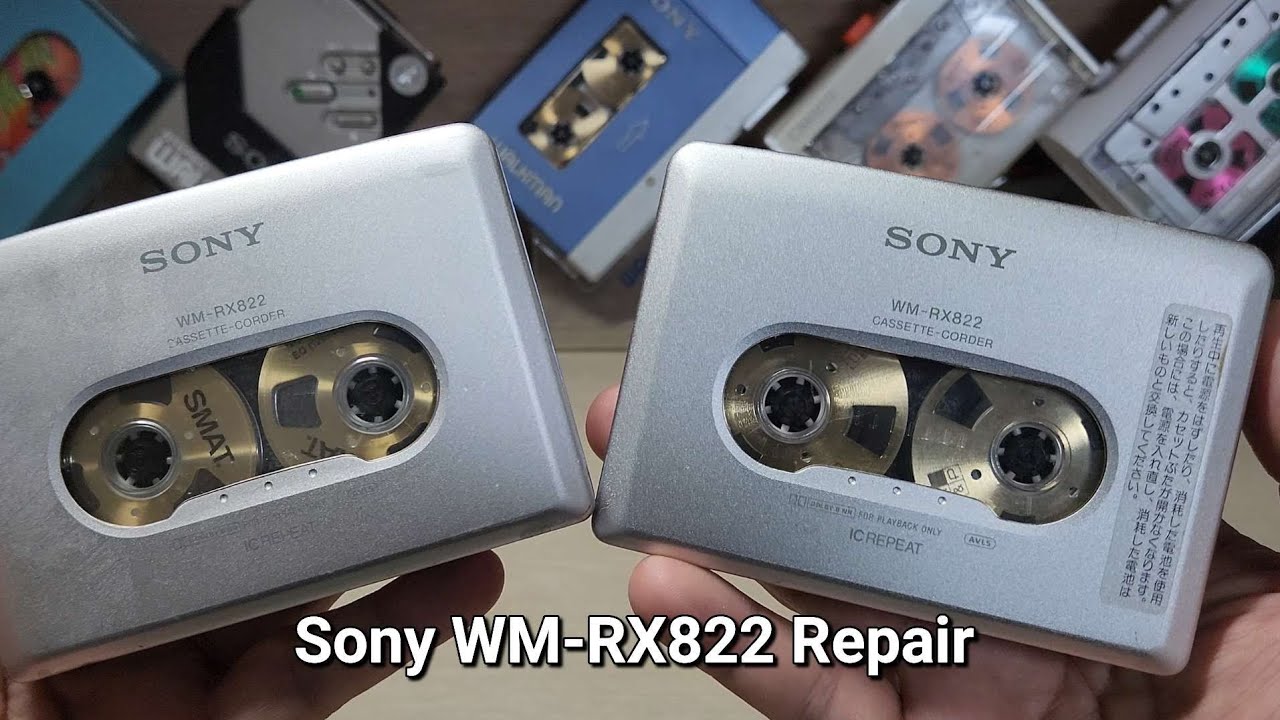 Sony WM-RX822 Cassette Player Walkman - YouTube