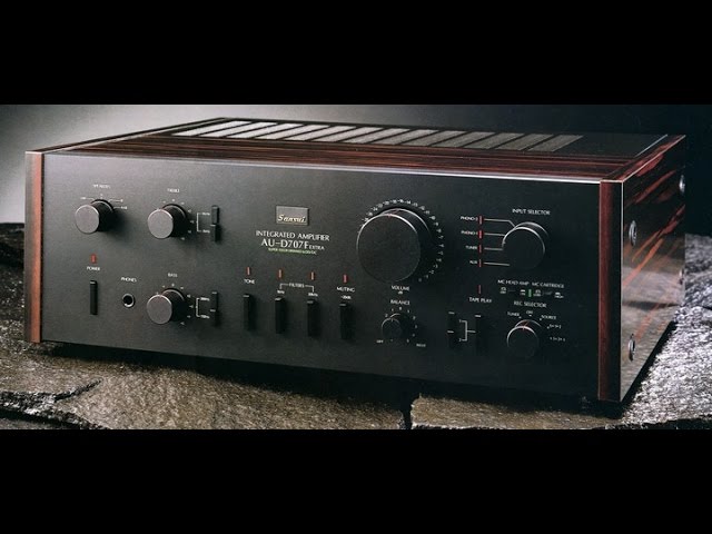 SANSUI AU-D707F Extra - YouTube