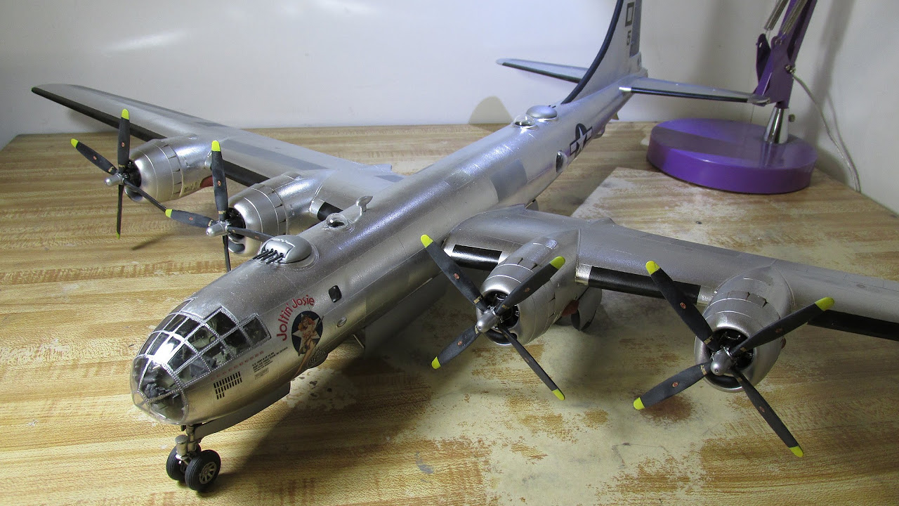 Building Revell B-29 Superfortress. From Start to Finish. 1/48