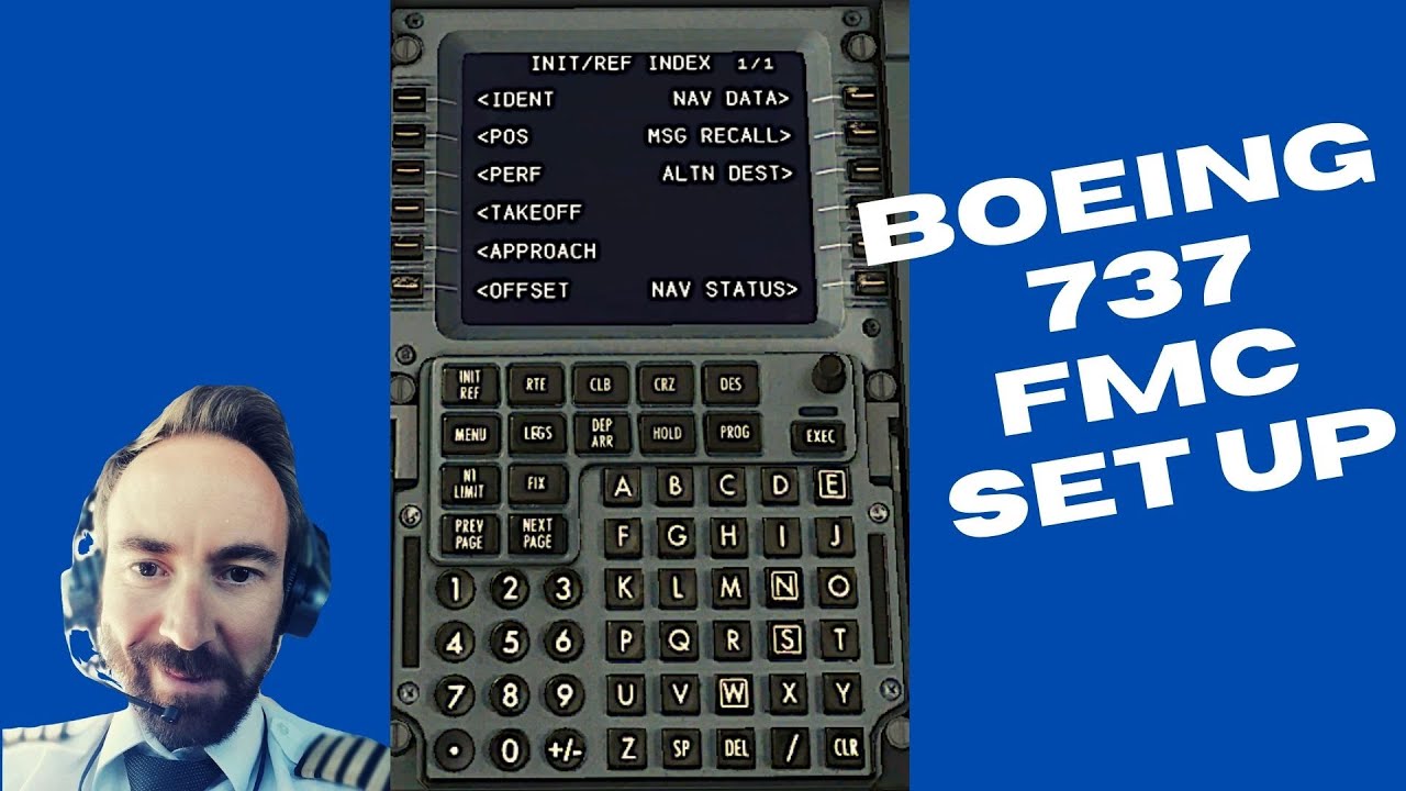 Zibo 737 FMC SET UP - X-plane 11 [How to fill up the FMC PAGEs