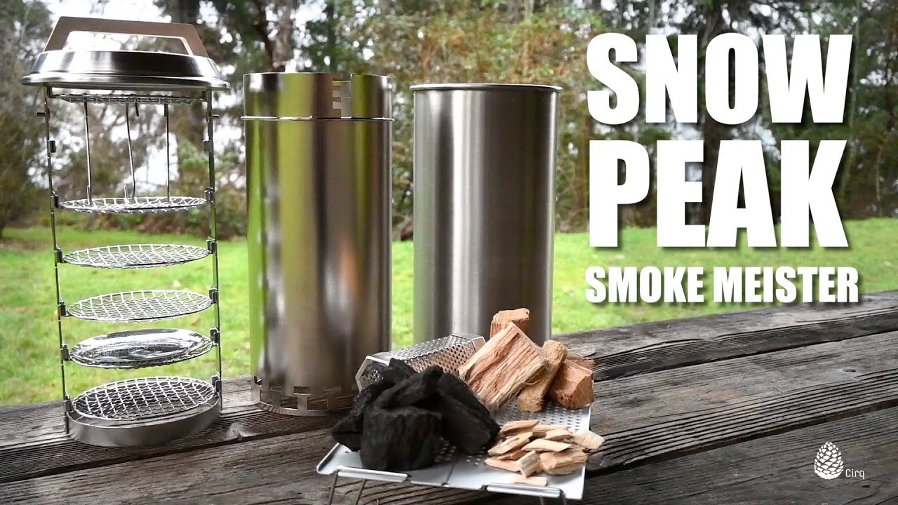 Snow Peak - Smoke Meister: Compact & Portable Camp Smoker