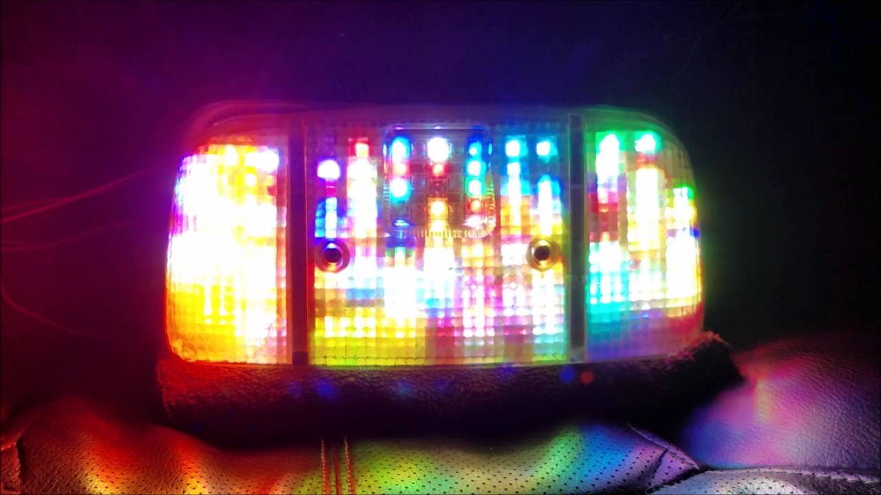 CBX用 LEDテールユニット・ワチャッテール - YouTube