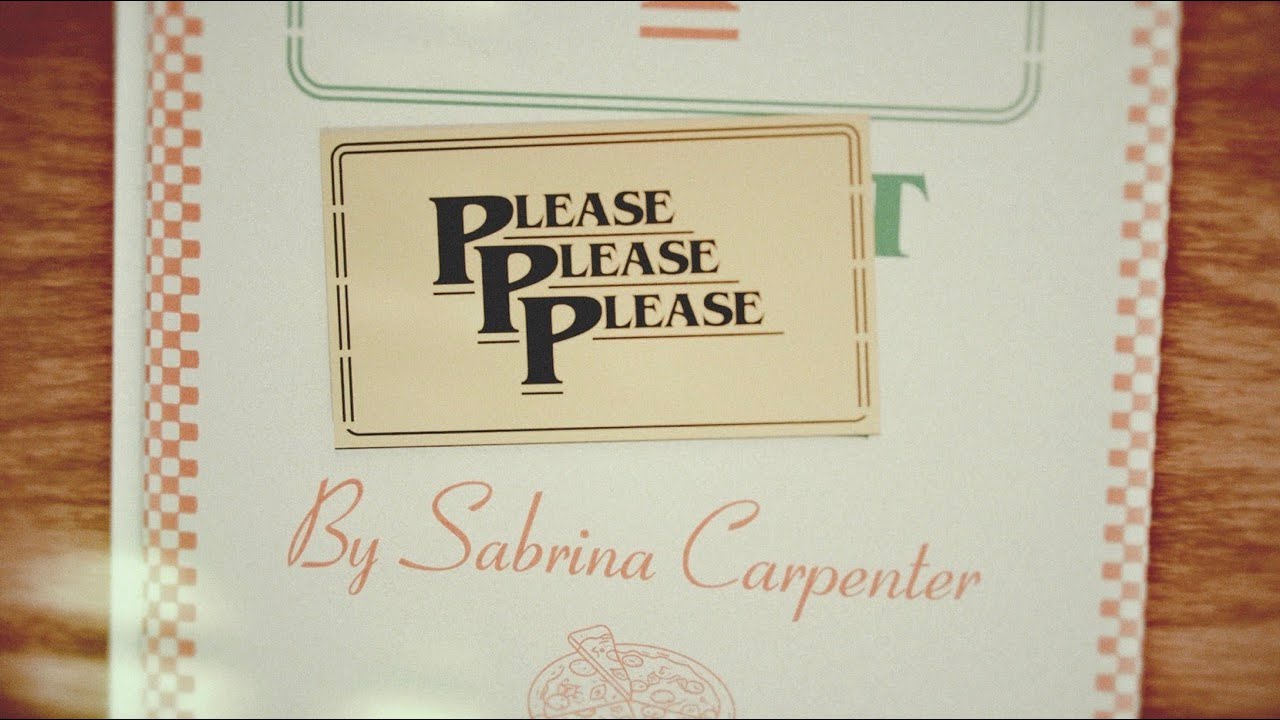 Sabrina Carpenter - Please Please Please (Lyric Video) - YouTube