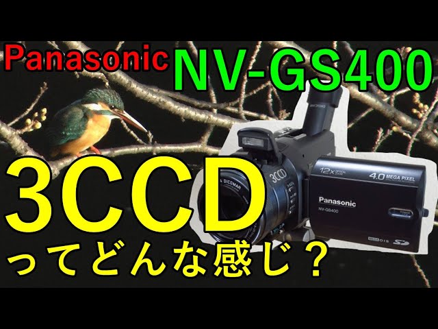 ジャンク】550円 Panasonic デジタルビデオカメラ NV-GS400 動作検証