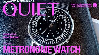 fragment x Seiko Metronome Watch First Look | Hypebeast