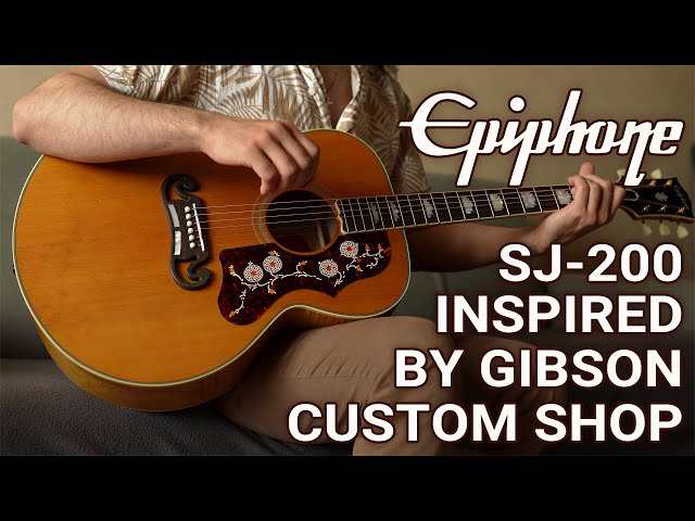 Epiphone 1957 SJ-200 Inspired By Gibson Custom - All-solid
