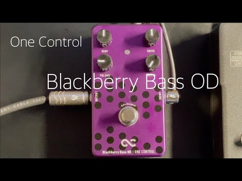 One Control “Blackberry Bass OD”と、位相のお話。 - YouTube