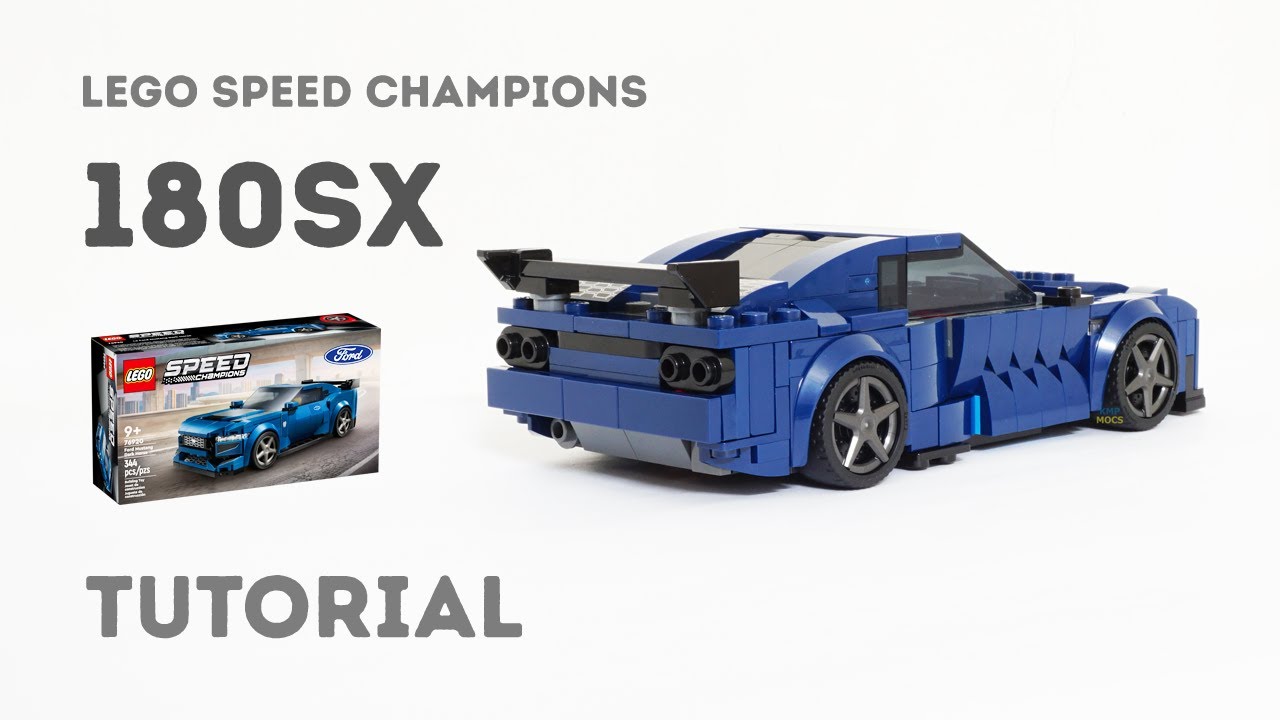 Tutorial - Nissan 180SX / 240SX | Lego Speed Champions 76920