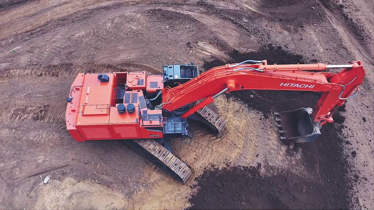 ZX-7G series Large Excavators - YouTube