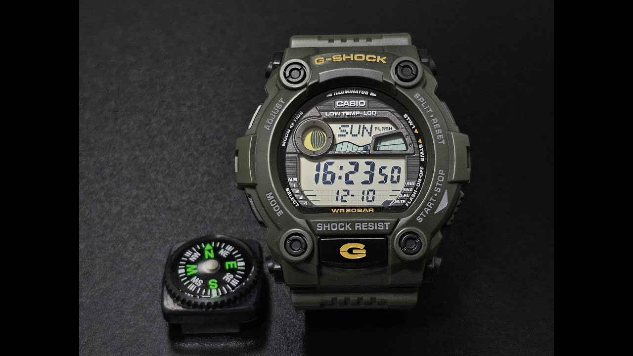G-Shock Military style Olive Green G -7900 🪖 - YouTube