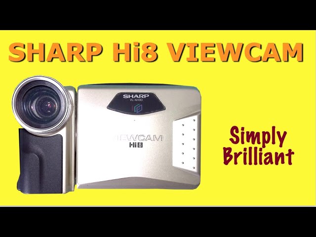 Sharp Hi8 Viewcam. - YouTube
