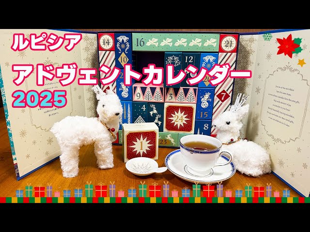 ルピシア アドベントカレンダー 2025 開封！ - YouTube