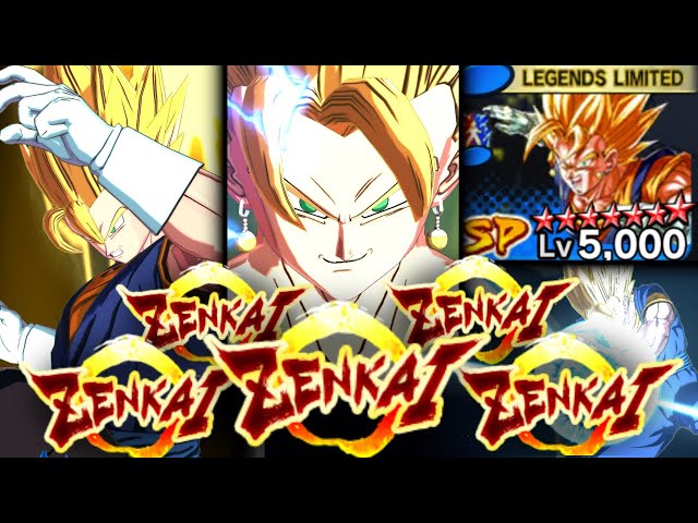 I tried using the world's strongest 5-Zenkai fully-combined Vegito