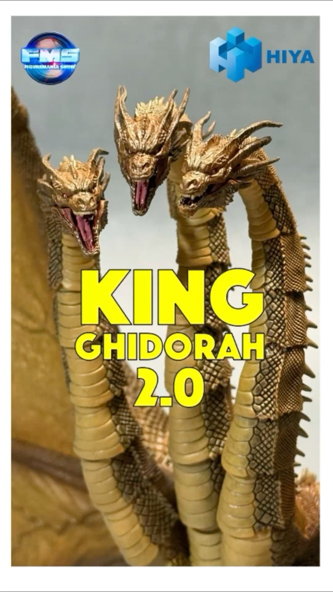 King Ghidorah 2019 2.0 by Hiya Toys # #godzilla #hiyatoys - YouTube