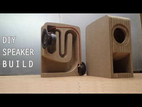 バックロードホーンスピーカーの作製【リニューアル版】 - YouTube