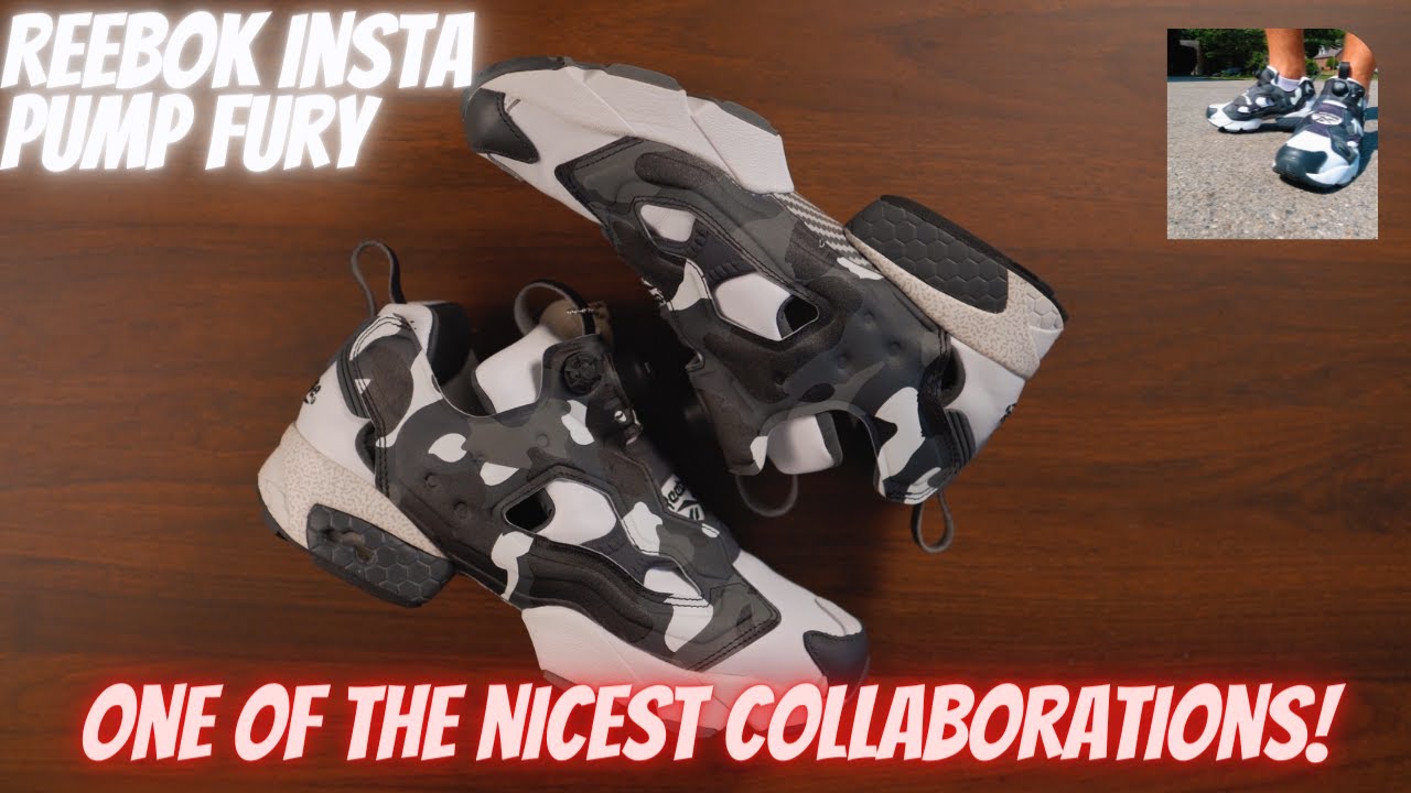 Reebok Insta Pump Fury - Mita Bape Collaboration! - YouTube