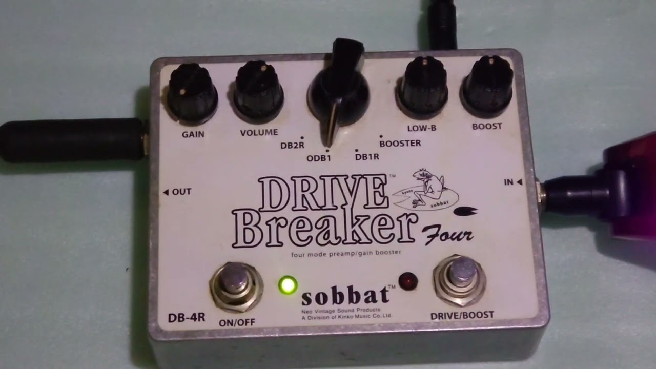 sobbat drive breaker DB4 - YouTube
