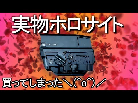 実物】VORTEX製ホロサイト UH-1 AMG 買ってしまった【高額機器】 in 家