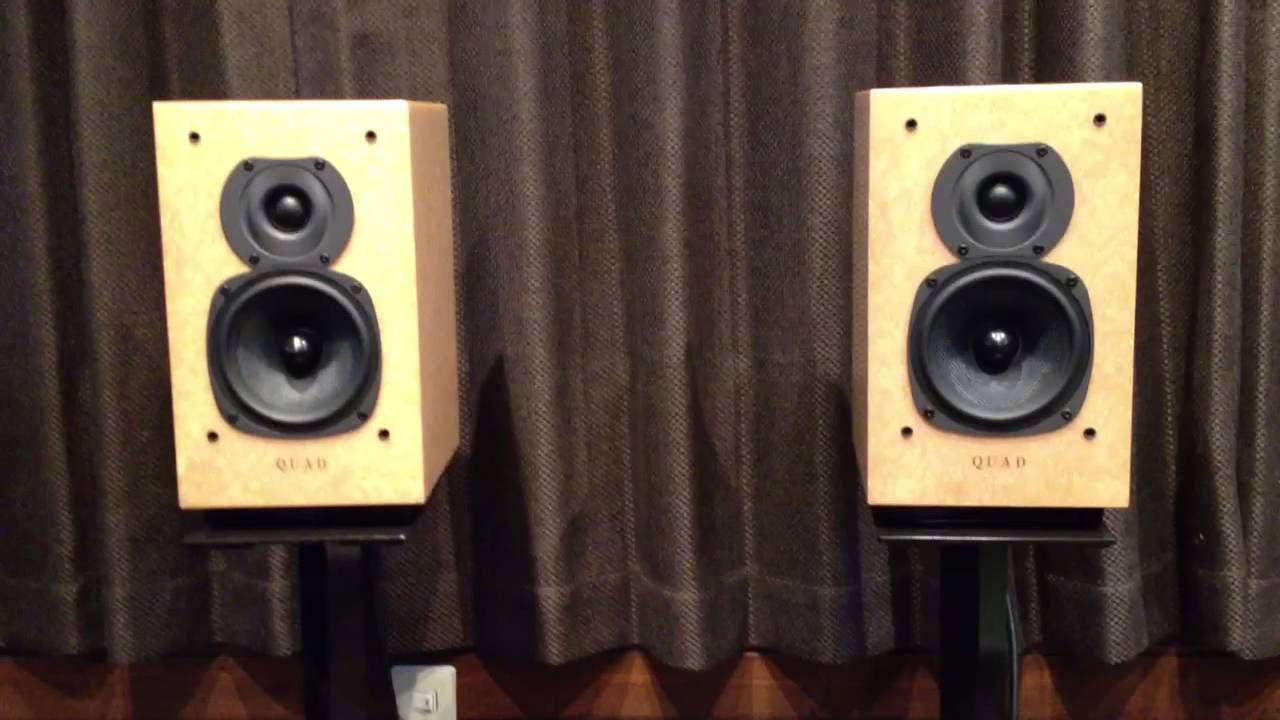 QUAD 11L2 ブックシェルフ型スピーカー - YouTube