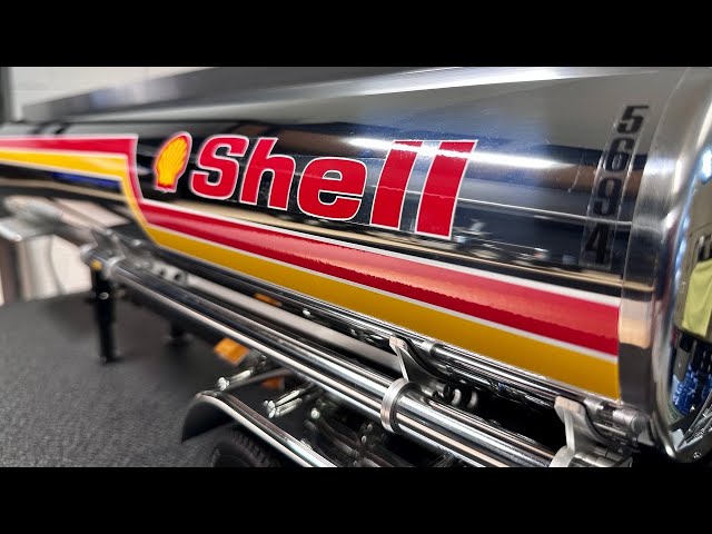 Tamiya 1/14 Shell Fuel Tank-Trailer - Full Build and Run! - YouTube
