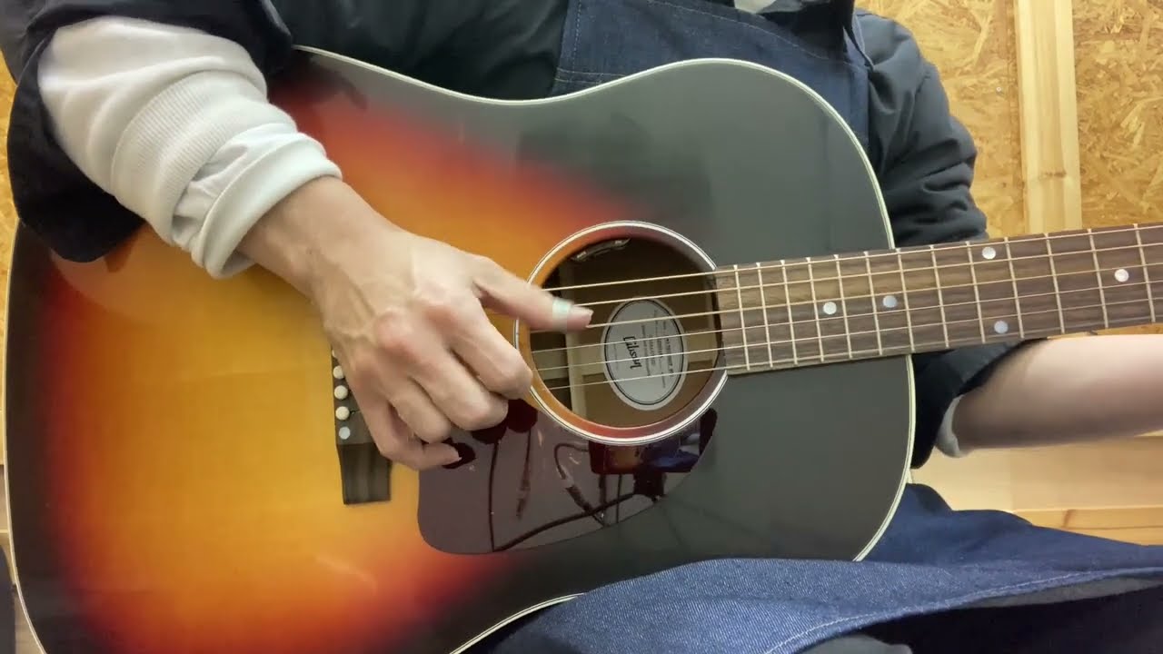 Gibson J-45 Standard Tri Burst VOS #22993144 - YouTube