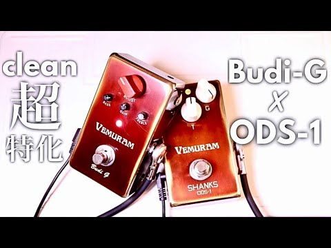 極上】Vemuram Budi-G徹底解説！今注目のクリーンブースターとオーバー