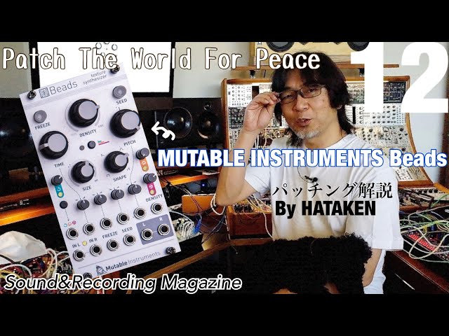 Modular Synth of the Month: MUTABLE INSTRUMENTS Beads ~13th Patch
