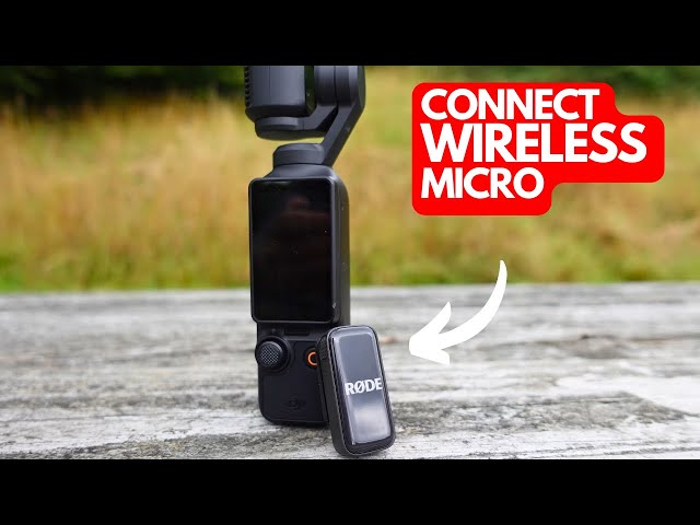 HOW To CONNECT Rode Wireless Micro to DJI OSMO POCKET 3 (in 1