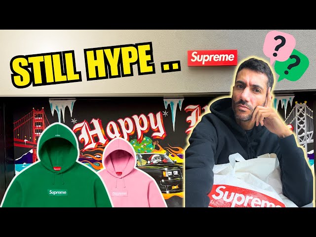 Supreme week 17 2024 Vlog: The iconic box logo hoodie - YouTube