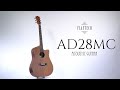 AD28MC アコースティックギター / PLAYTECH - YouTube